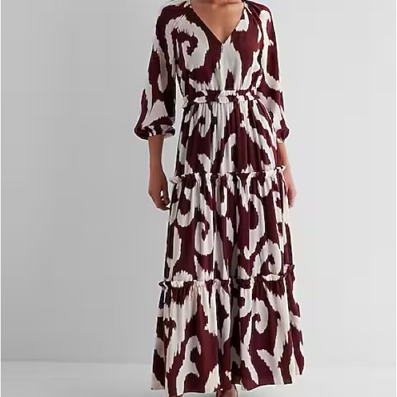 Express Dresses & Skirts - Satin Maxi Dress XL